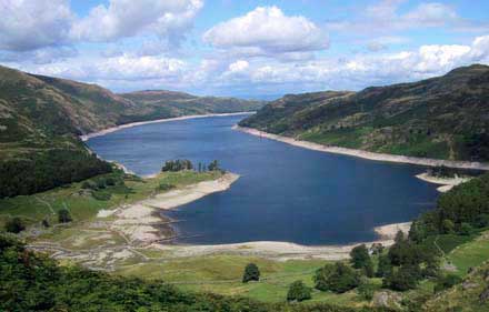 Haweswater in Westmorland, modern Cumbria.  CLICK to see more